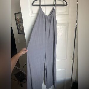 Michael Stars gray flowy Jumpsuit